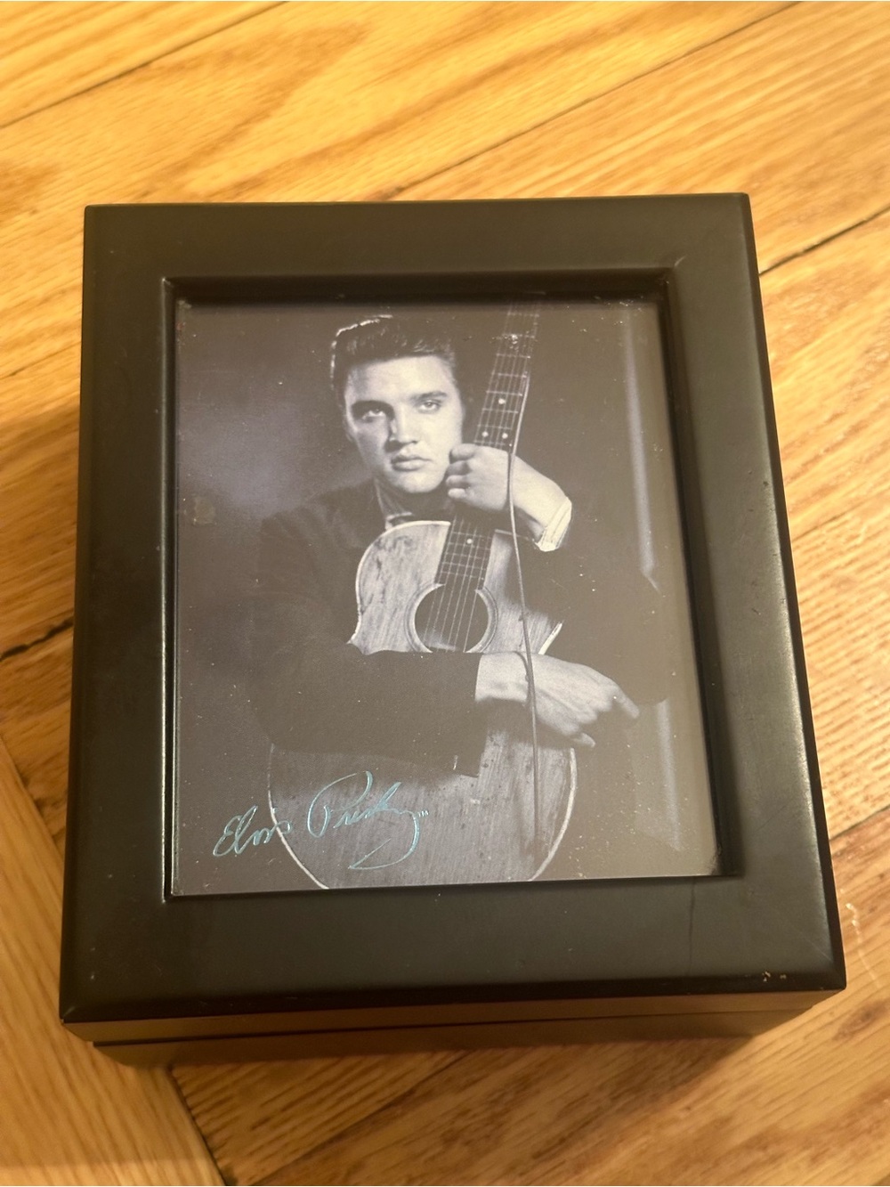 Vintage Fossil Elvis Presley Jewelry Box